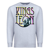 Heather Grey kings of leon Premium Sweatshirt - artisFamous