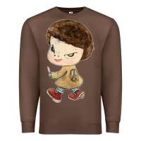 Chestnut Little Yoshitomo Knives Premium Sweatshirt - artisFamous