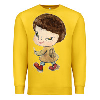 Lemon Little Yoshitomo Knives Premium Sweatshirt - artisFamous