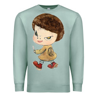 Seafoam Little Yoshitomo Knives Premium Sweatshirt - artisFamous