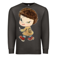 Smoke Little Yoshitomo Knives Premium Sweatshirt - artisFamous