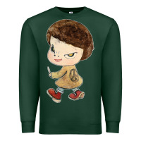 Sports Green Little Yoshitomo Knives Premium Sweatshirt - artisFamous