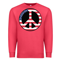 Cardinal United states peace symbol Premium Sweatshirt - artisFamous