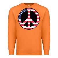 Carrot United states peace symbol Premium Sweatshirt - artisFamous