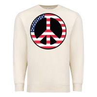Sandshell United states peace symbol Premium Sweatshirt - artisFamous