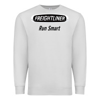 Dove Grey freightliner run smart Premium Sweatshirt - artisFamous