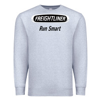 Heather Grey freightliner run smart Premium Sweatshirt - artisFamous
