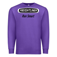 Purple freightliner run smart Premium Sweatshirt - artisFamous