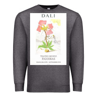 Charcoal Heather DALI teatro museo figueras Premium Sweatshirt - artisFamous