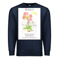 Navy DALI teatro museo figueras Premium Sweatshirt - artisFamous