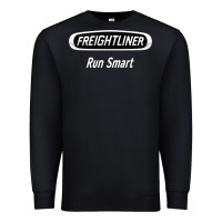 Black freightliner run smart Premium Sweatshirt - artisFamous