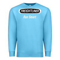 Ocean Blue freightliner run smart Premium Sweatshirt - artisFamous