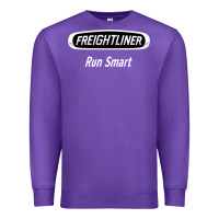 Purple freightliner run smart Premium Sweatshirt - artisFamous