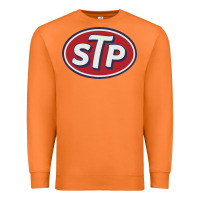 Carrot stp motor oil distressed Premium Sweatshirt - artisFamous