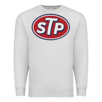 Dove Grey stp motor oil distressed Premium Sweatshirt - artisFamous