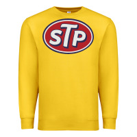 Lemon stp motor oil distressed Premium Sweatshirt - artisFamous