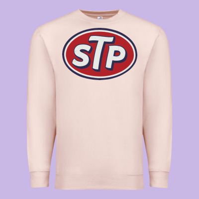 Stp Motor Oil Distressed Premium Sweatshirt Designed By Artisfamous