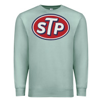 Seafoam stp motor oil distressed Premium Sweatshirt - artisFamous