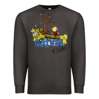 Smoke calvin hobbes Premium Sweatshirt - artisFamous