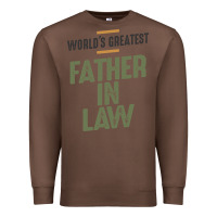 Chestnut World's Greatest Father-In-Law - Dad and Grandpa Premium Sweatshirt - artisFamous