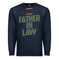 Navy World's Greatest Father-In-Law - Dad and Grandpa Premium Sweatshirt - artisFamous