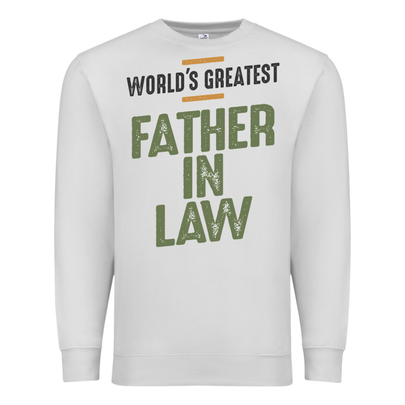 World's Greatest Father-in-law - Dad And Grandpa Premium Sweatshirt by artisFamous | Teevron