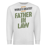 Oatmeal Heather World's Greatest Father-In-Law - Dad and Grandpa Premium Sweatshirt - artisFamous