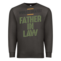 Smoke World's Greatest Father-In-Law - Dad and Grandpa Premium Sweatshirt - artisFamous