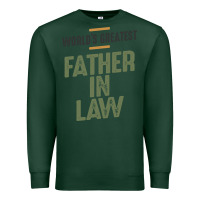 Sports Green World's Greatest Father-In-Law - Dad and Grandpa Premium Sweatshirt - artisFamous