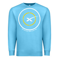 Ocean Blue spacex drone ship Premium Sweatshirt - artisFamous
