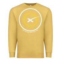 Antique Gold spacex drone ship Premium Sweatshirt - artisFamous
