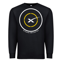 Black spacex drone ship Premium Sweatshirt - artisFamous