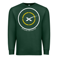 Sports Green spacex drone ship Premium Sweatshirt - artisFamous