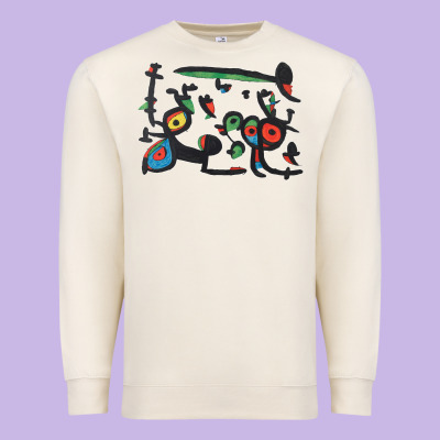 Contemporary Miro Premium Sweatshirt Designed By Artisfamous
