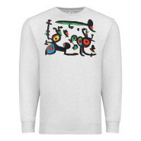 Oatmeal Heather Contemporary Miro Premium Sweatshirt - artisFamous