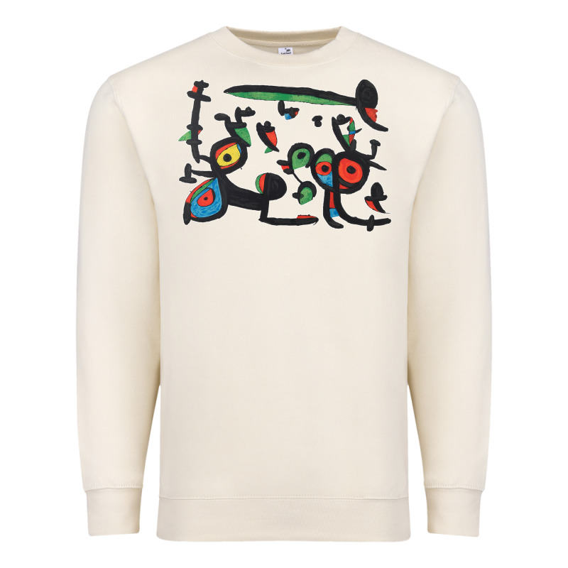 Contemporary Miro Premium Sweatshirt by artisFamous | Teevron