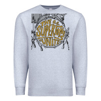 Heather Grey the oc supertones Premium Sweatshirt - artisFamous