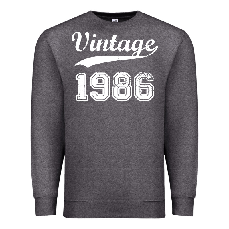 Vintage 1986 Premium Sweatshirt by artisFamous | Teevron
