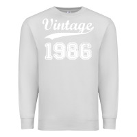 Dove Grey vintage 1986 Premium Sweatshirt - artisFamous