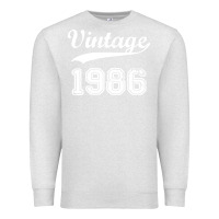 Oatmeal Heather vintage 1986 Premium Sweatshirt - artisFamous