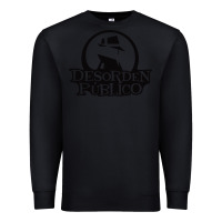 Black desorden publico Premium Sweatshirt - artisFamous