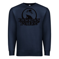 Navy desorden publico Premium Sweatshirt - artisFamous