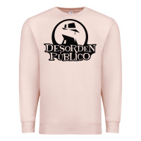 Pale Pink desorden publico Premium Sweatshirt - artisFamous