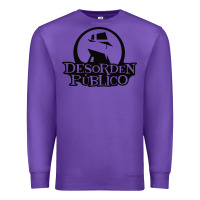 Purple desorden publico Premium Sweatshirt - artisFamous