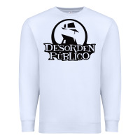 White desorden publico Premium Sweatshirt - artisFamous