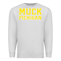 Dove Grey muck fichigan Premium Sweatshirt - artisFamous