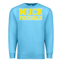 Ocean Blue muck fichigan Premium Sweatshirt - artisFamous