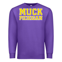 Purple muck fichigan Premium Sweatshirt - artisFamous