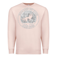 Pale Pink fantastic mr fox wolf canis mountain Premium Sweatshirt - artisFamous