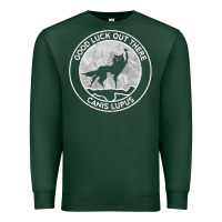 Sports Green fantastic mr fox wolf canis mountain Premium Sweatshirt - artisFamous